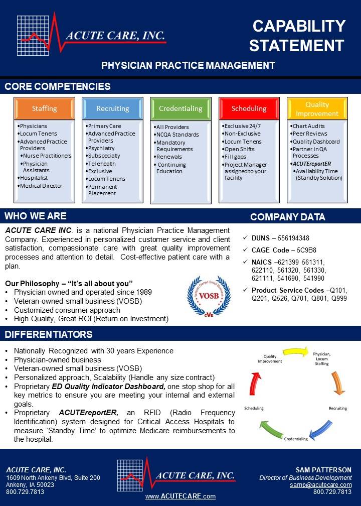 Capability Statement Archives - STATUS Health Partners